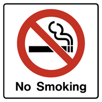 No Smoking / No Vaping