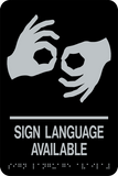 Sign Language Available