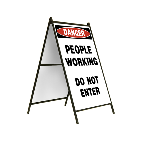 Danger People Working