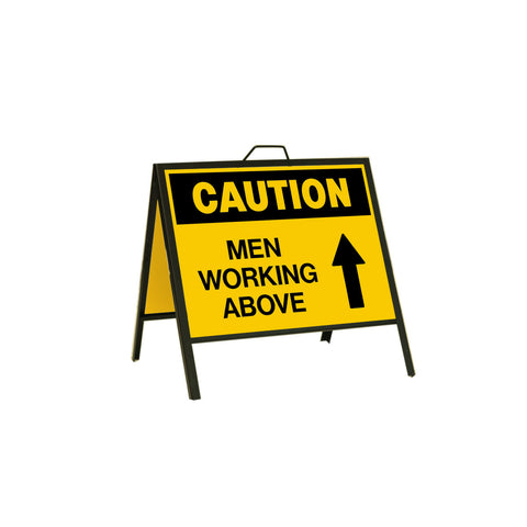 Caution Men Working Above 24x18