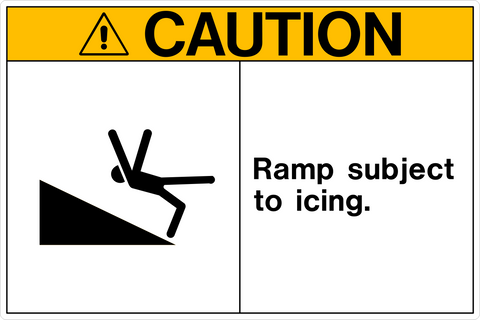 Caution - Slippery Ramp