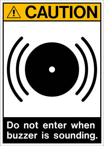 Caution - Do Not Enter B