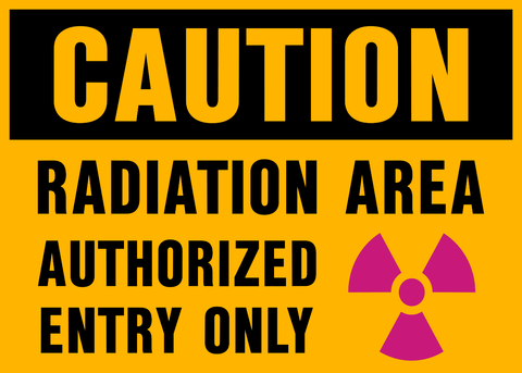 Caution - Radiation Area