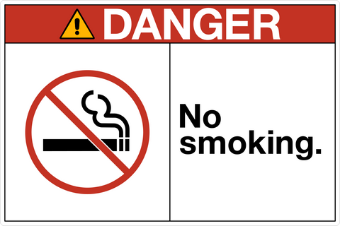 Danger - No Smoking A