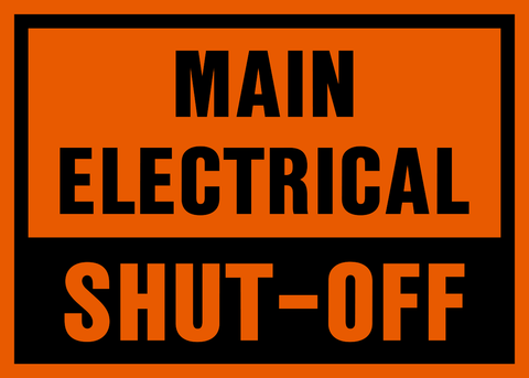 Main Electrical Shut-Off