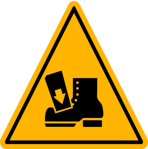 Caution - Drop Hazard