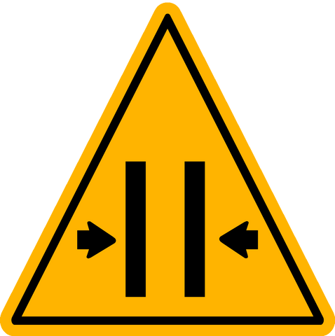 Caution - Crush Hazard