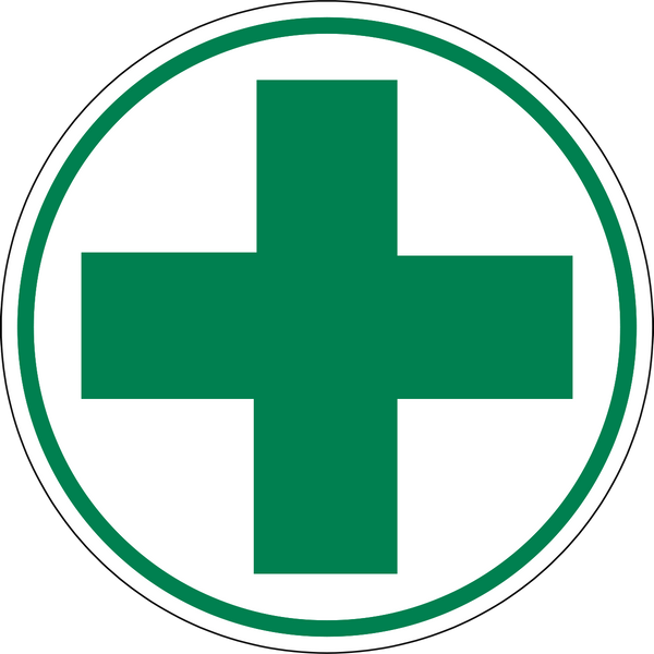First Aid Western Safety Sign