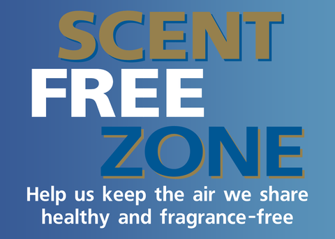 Scent Free Zone