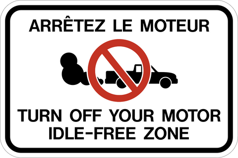 Idle-Free Zone Bilingual