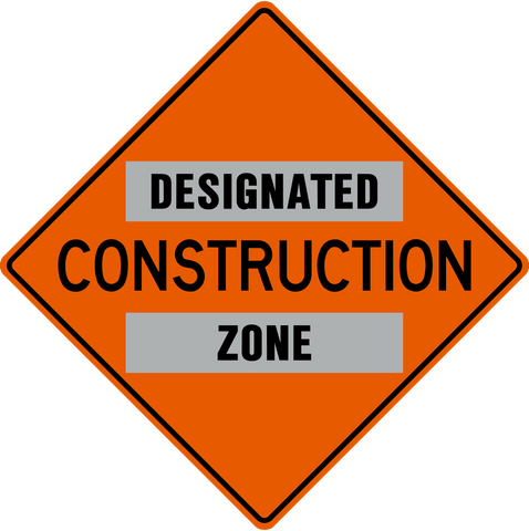 MC-1D - Designated Construction Zone