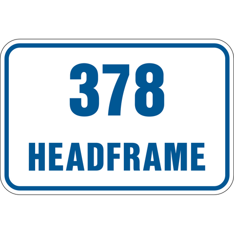Headframe level number