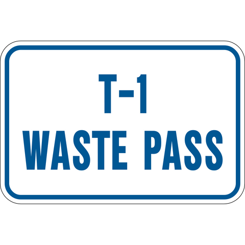 Waste Pass level number