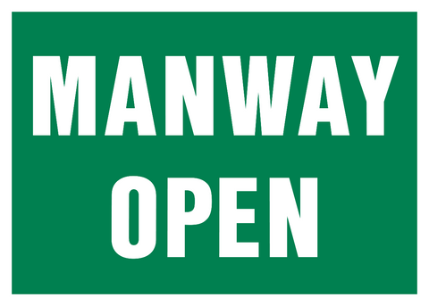 Manway Open