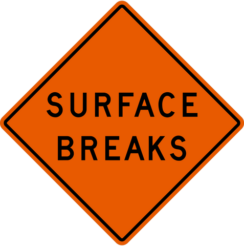 MW-87 Surface Breaks