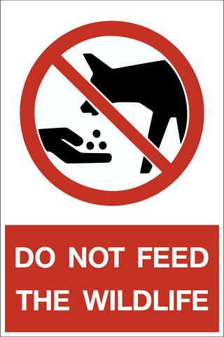 Do Not Feed Wildlife