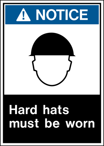 Notice - Head Protection