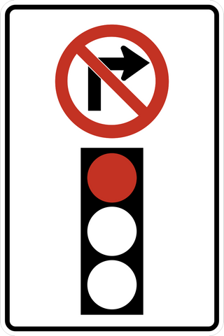 RB-17 R No Right Turn on Red