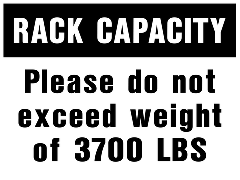 Rack Capacity