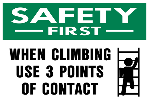Safety First - Climbing