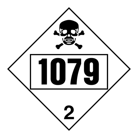 Class 2 - Toxic Gas - Sulphur Dioxide UN#1079