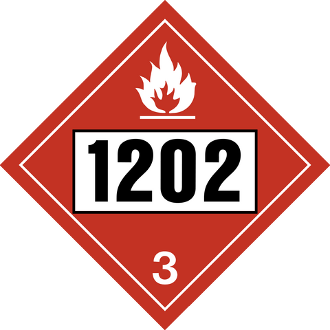 Class 3 - Flammable Liquids - Diesel UN#1202