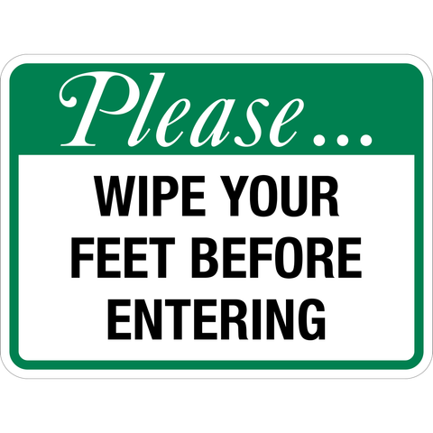 Please Wipe Your Feet
