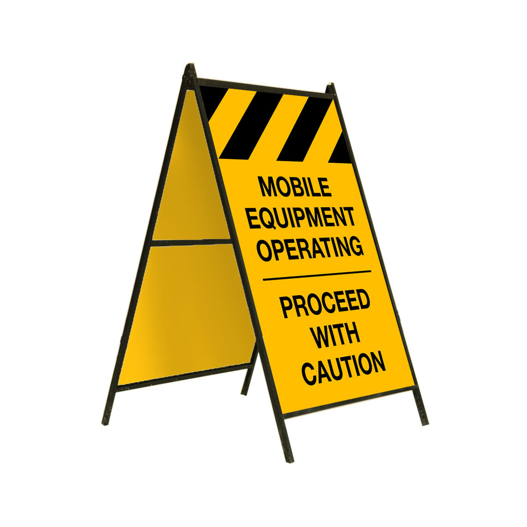 A Frame Safety Signs – Why A Frame Safety signs are a great portable solution for many Industries