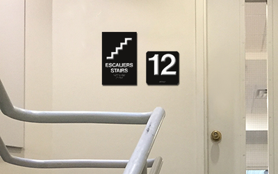 Stairwell Signs