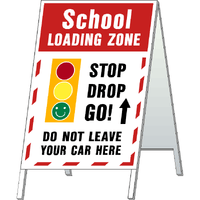 School Traffic Sign Stands