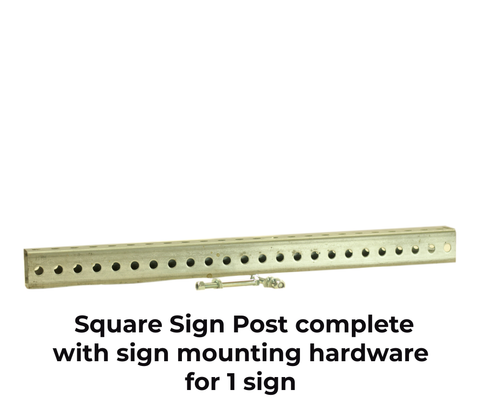 Square Sign Post | Western Safety Sign