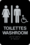 Washroom Unisex Accessible Bilingual