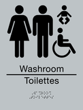 Washroom Family Accessible Bilingual