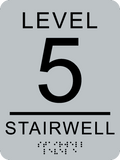 Stairwell Level Number