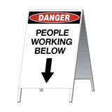 Danger People Working Below