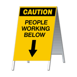Caution People Working Below
