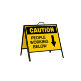Caution People Working Below