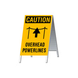 Caution Overhead Power Lines 24x36