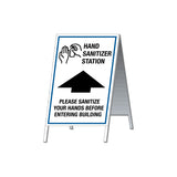 Hand Sanitizer Station 24x36