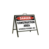 Danger Construction Area 24x18