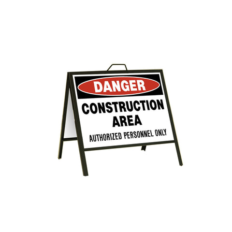 Danger Construction Area 24x18