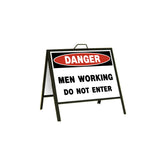 Danger Men Working Do Not Enter 24x18