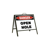 Danger Open Hole 24x18