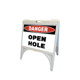 Danger Open Hole 24x18