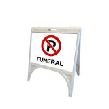 No Parking Funeral 24x18