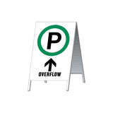Parking Overflow Ahead 24x36