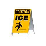 Caution Ice 24x36