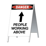 Danger People Working Above
