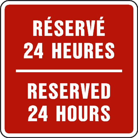 Reserved 24 Hours Bilingual