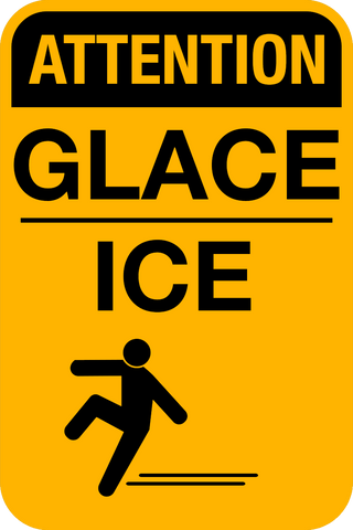 Caution - ICE Bilingual